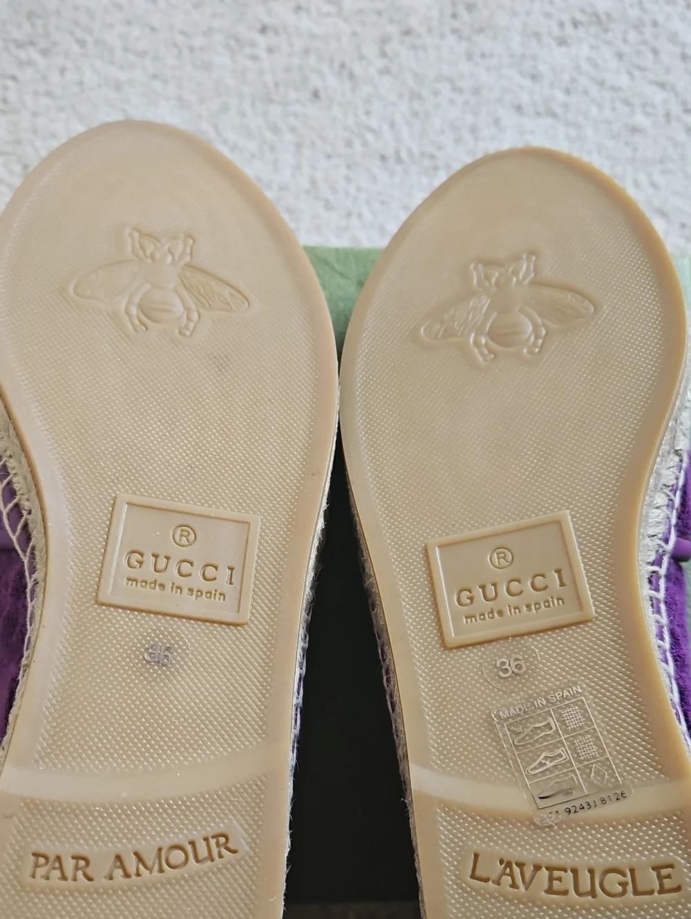 🛑 GUCCI Terry Cloth Espadrilles